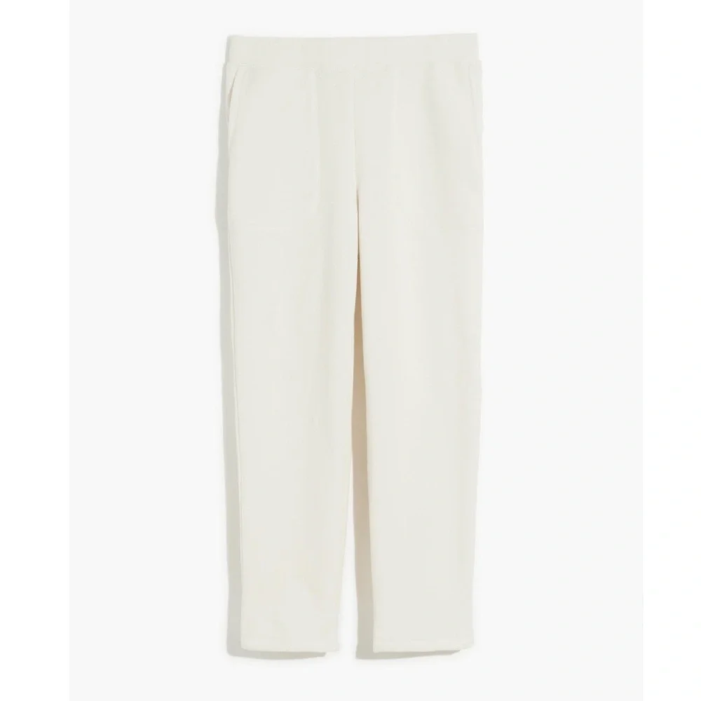 NWT Madewell MWL Airyterry Tapered Sweatpants: Stitched-Pocket Edition - Picture 4 of 7